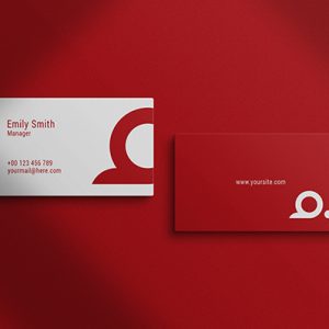 طرح لایه باز موکاپ کارت ویزیت کد 151527