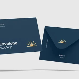 دانلود موکاپ پاکت نامه کد 707072