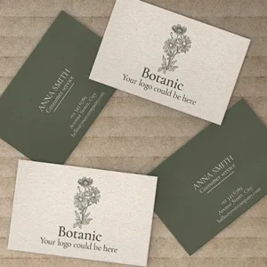 طرح لایه باز موکاپ کارت ویزیت کد 5